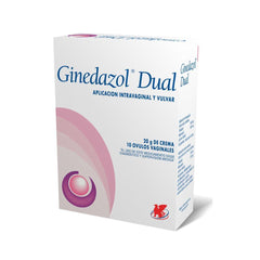 Ginedazol Dual Crema y Óvulos Vaginales