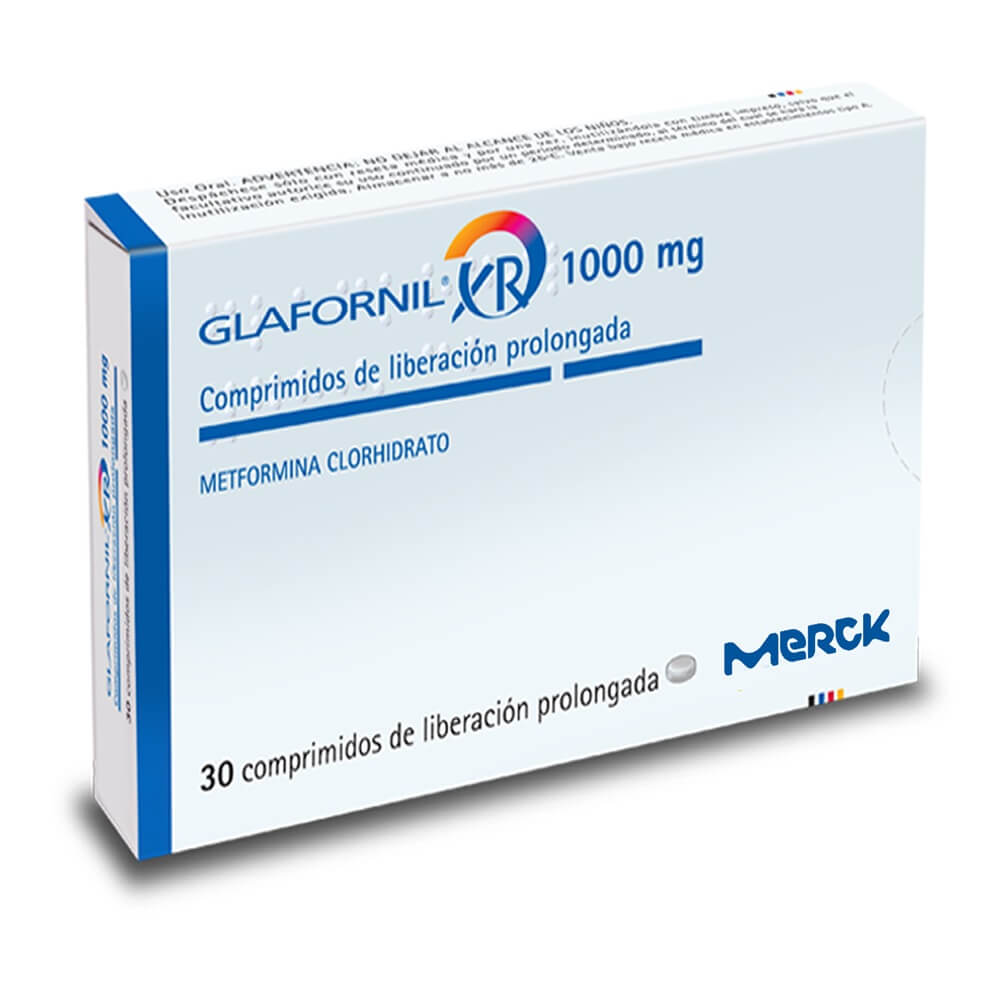 Glafornil XR Comprimidos de Liberación Prolongada 1000mg
