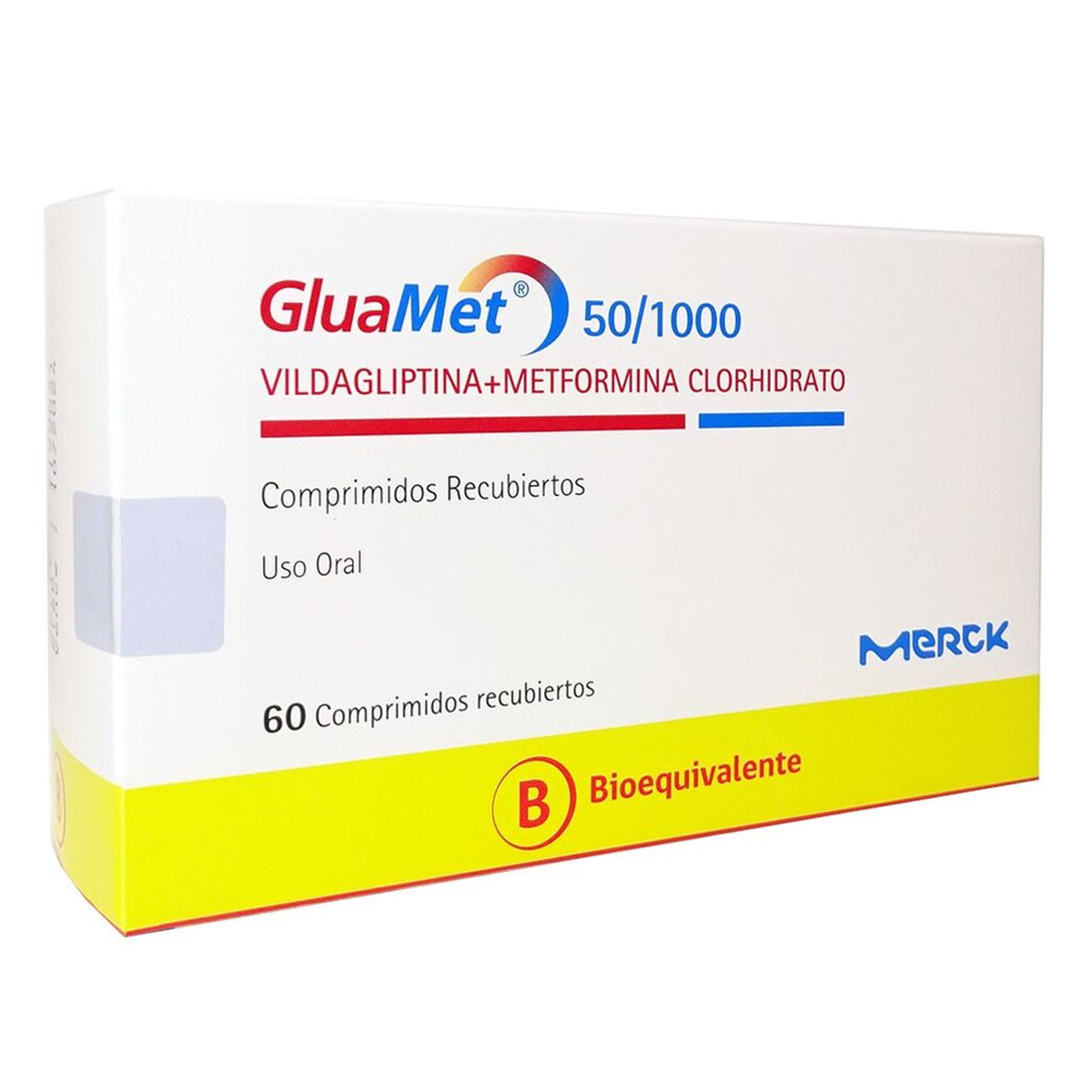 Gluamet Comprimidos Recubiertos 50/1000
