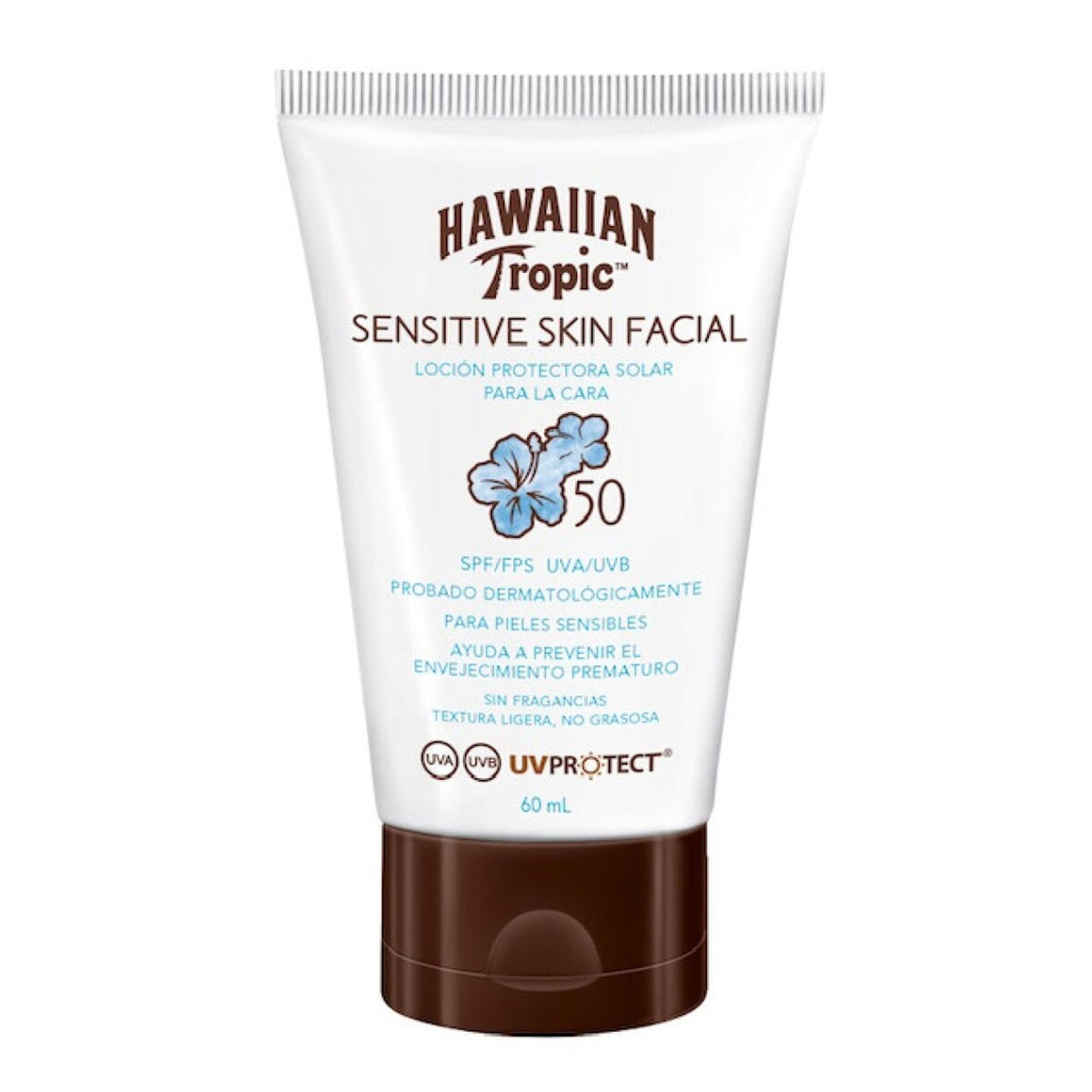 Hawaiian Tropic Protector Solar Facial Sensitive Skin FPS 50