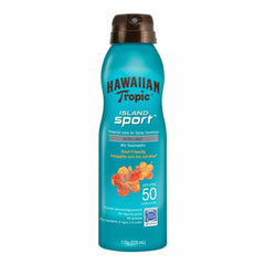 Hawaiian Tropic Protector Solar Spray Island Sport FPS 50