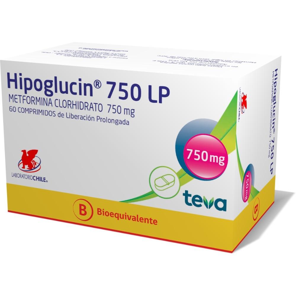 Hipoglucin 750 LP Comprimidos de Liberación Prolongada
