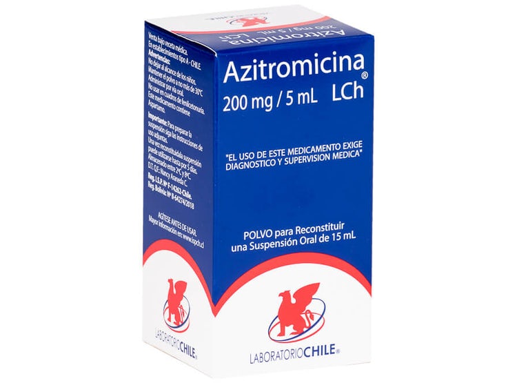 Azitromicina Suspensión Oral 200mg/5ml