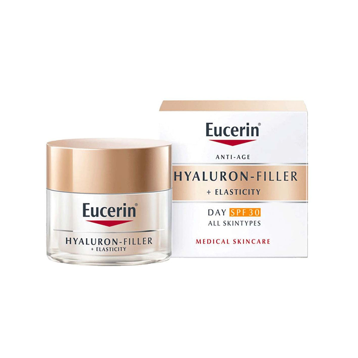 Eucerin Crema Facial Día Hyaluron-Filler Elasticy FPS30