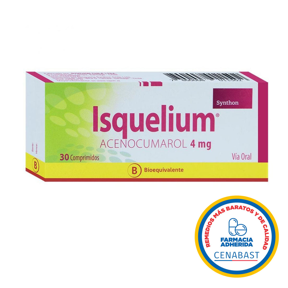 Isquelium Comprimidos 4mg Producto Cenabast