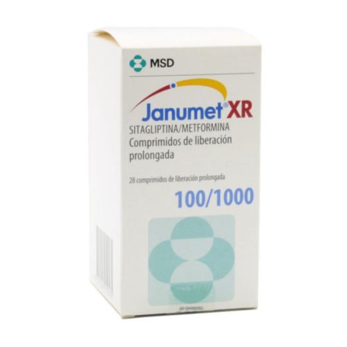 Janumet XR Comprimidos de Liberación Prolongada 100/1000