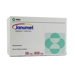 Janumet Comprimidos Recubiertos 50/850