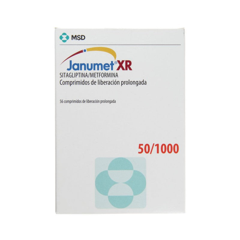 Janumet XR Comprimidos de Liberación Prolongada 50/1000
