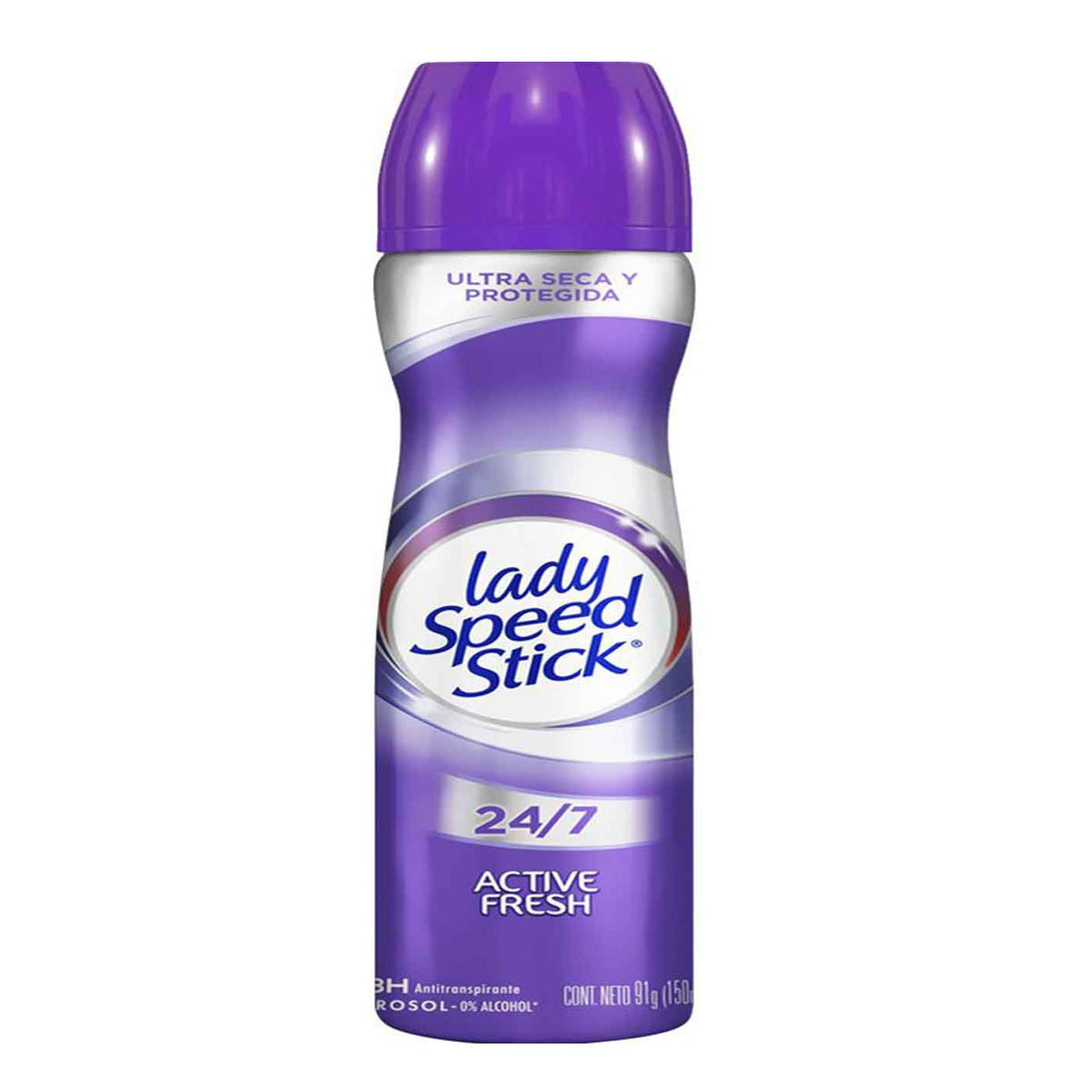 Lady Speed Stick Desodorante Mujer Spary 24/7 Active Fresh