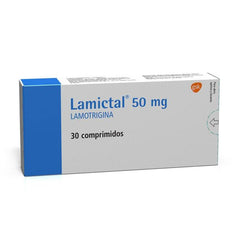 Lamictal Comprimidos 50mg