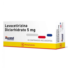 Levocetirizina Comprimidos Recubiertos 5mg