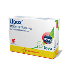 Lipox Comprimidos Recubiertos 80mg