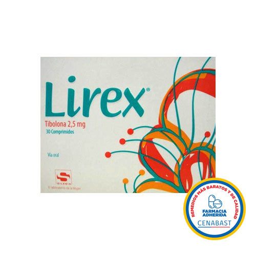 Lirex Comprimidos 2,5mg Producto Cenabast