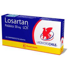 Losartan Comprimidos Recubiertos 50mg