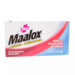 Maalox Plus Cherry Comprimidos Masticables