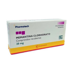 Memantina Comprimidos Recubiertos 20mg