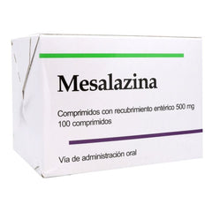 Mesalazina Comprimidos con Recubrimiento Entérico 500mg