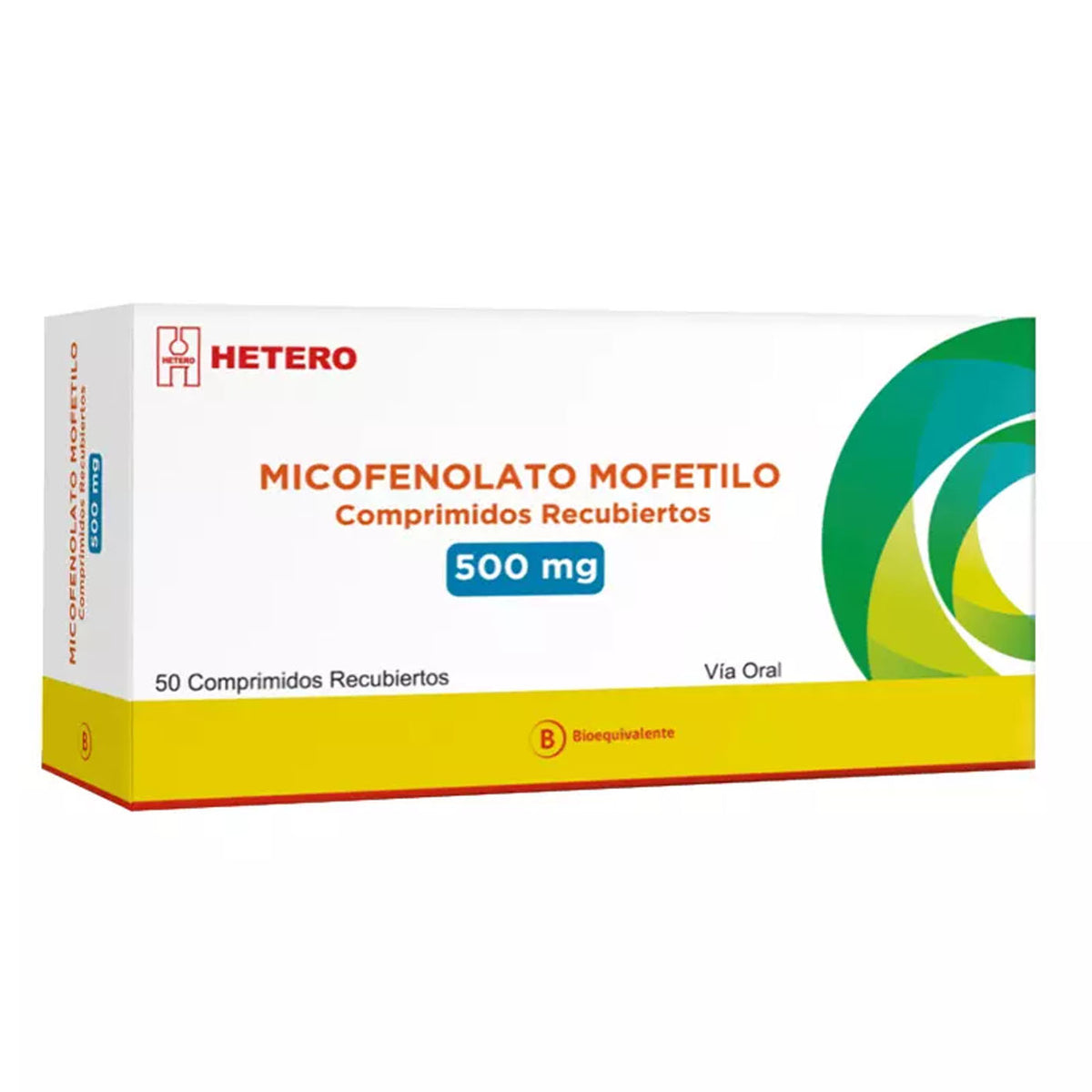 Micofenolato Comprimidos Recubiertos 500mg