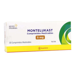 Montelukast Comprimidos Masticables 5mg