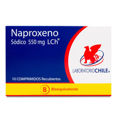 Naproxeno Comprimidos recubiertos 550 mg
