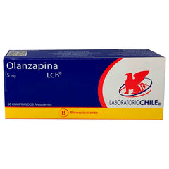 Olanzapina Comprimidos Recubiertos 5mg