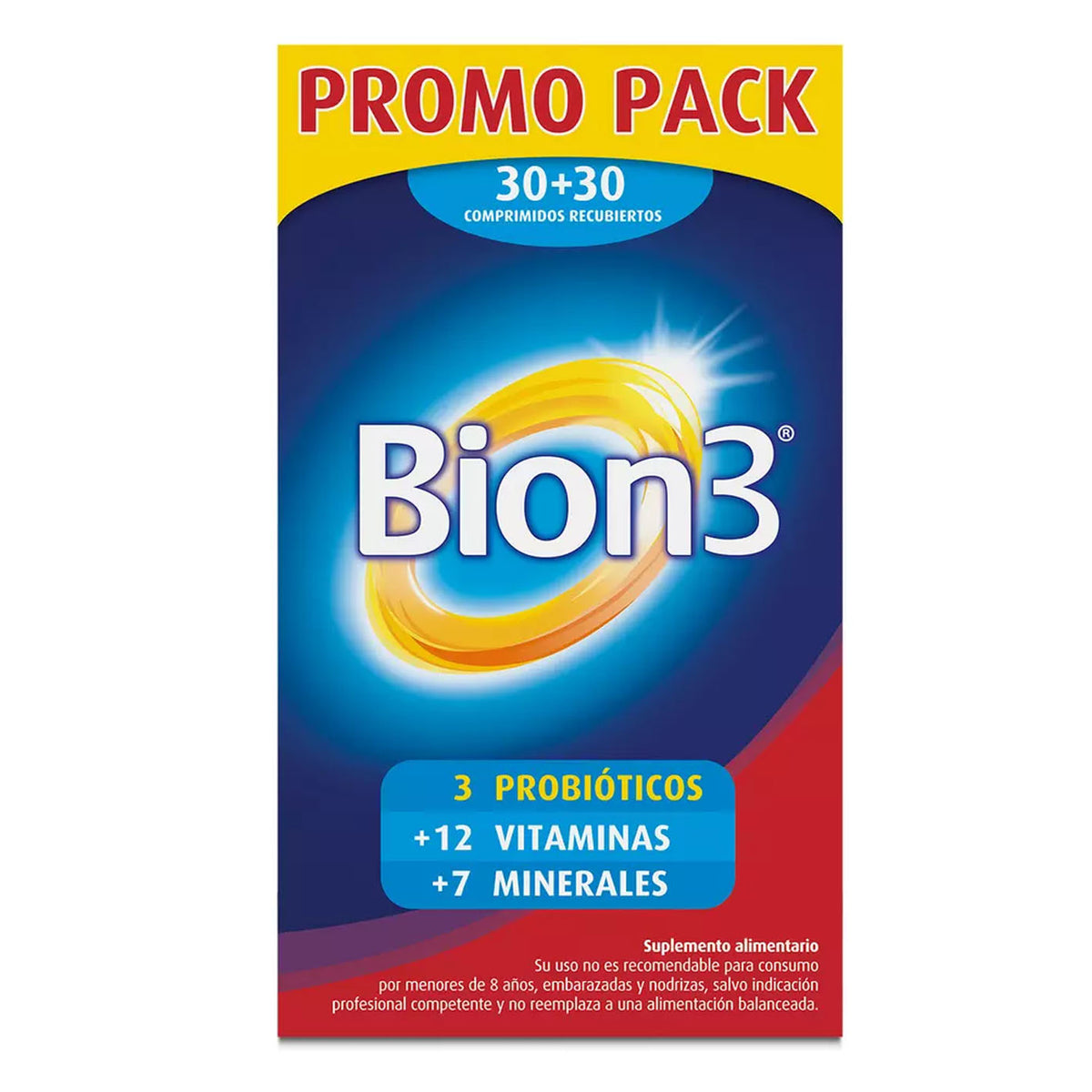 Pack Bion 3 Comprimidos Recubiertos