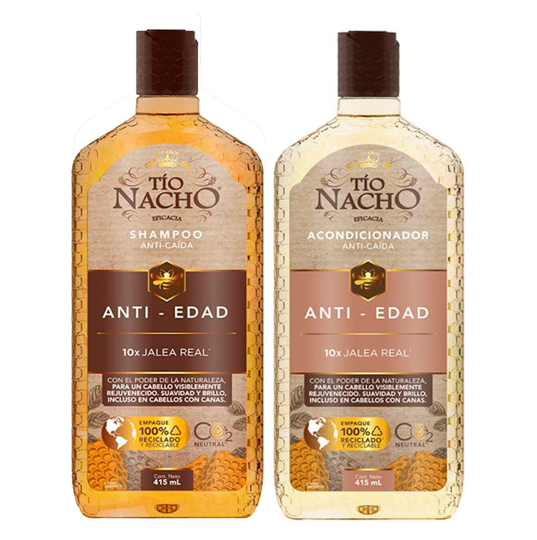 Tío Nacho Pack Shampoo y Acondicionador Anti Edad