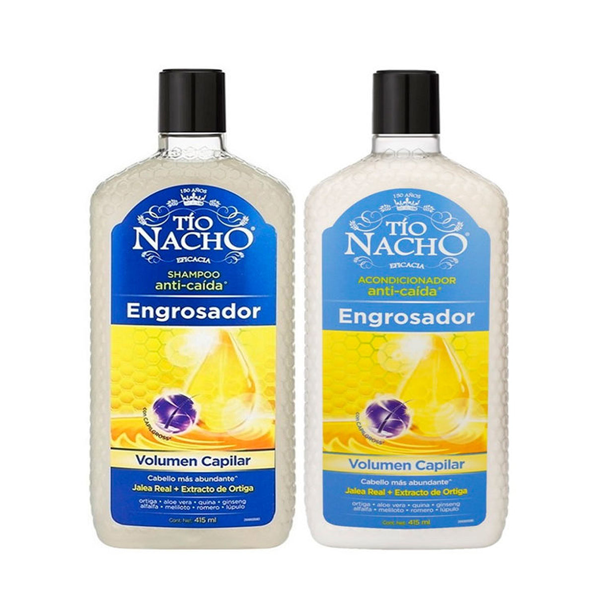 Tío Nacho Pack Shampoo y Acondicionador Engrosador
