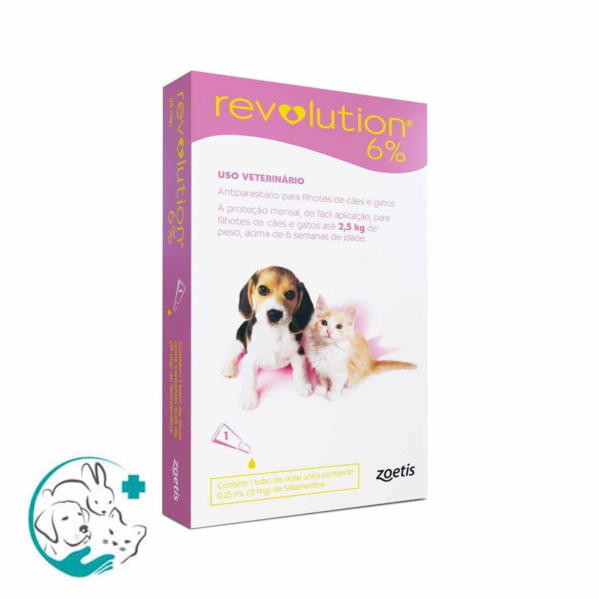 Revolution 6% Pipeta Perros y Gatos 2,5kg