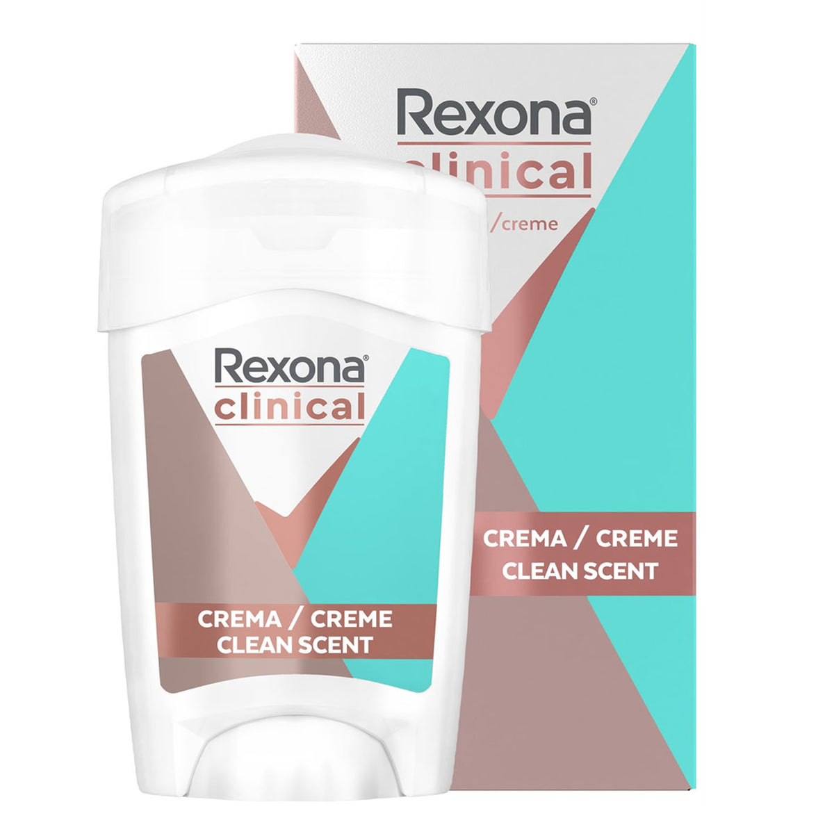 Rexona Clinical Desodorante Mujer Barra Clean Scent