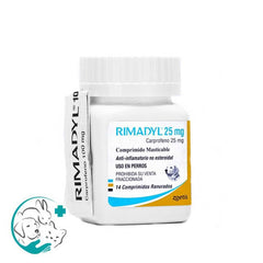Rimadyl Comprimidos Masticables 25mg