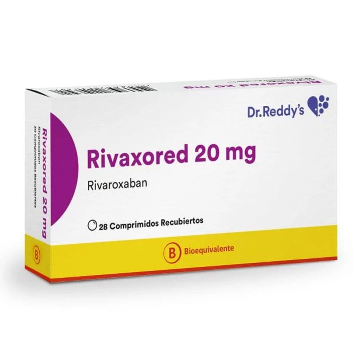 Rivaxored Comprimidos Recubiertos 20mg
