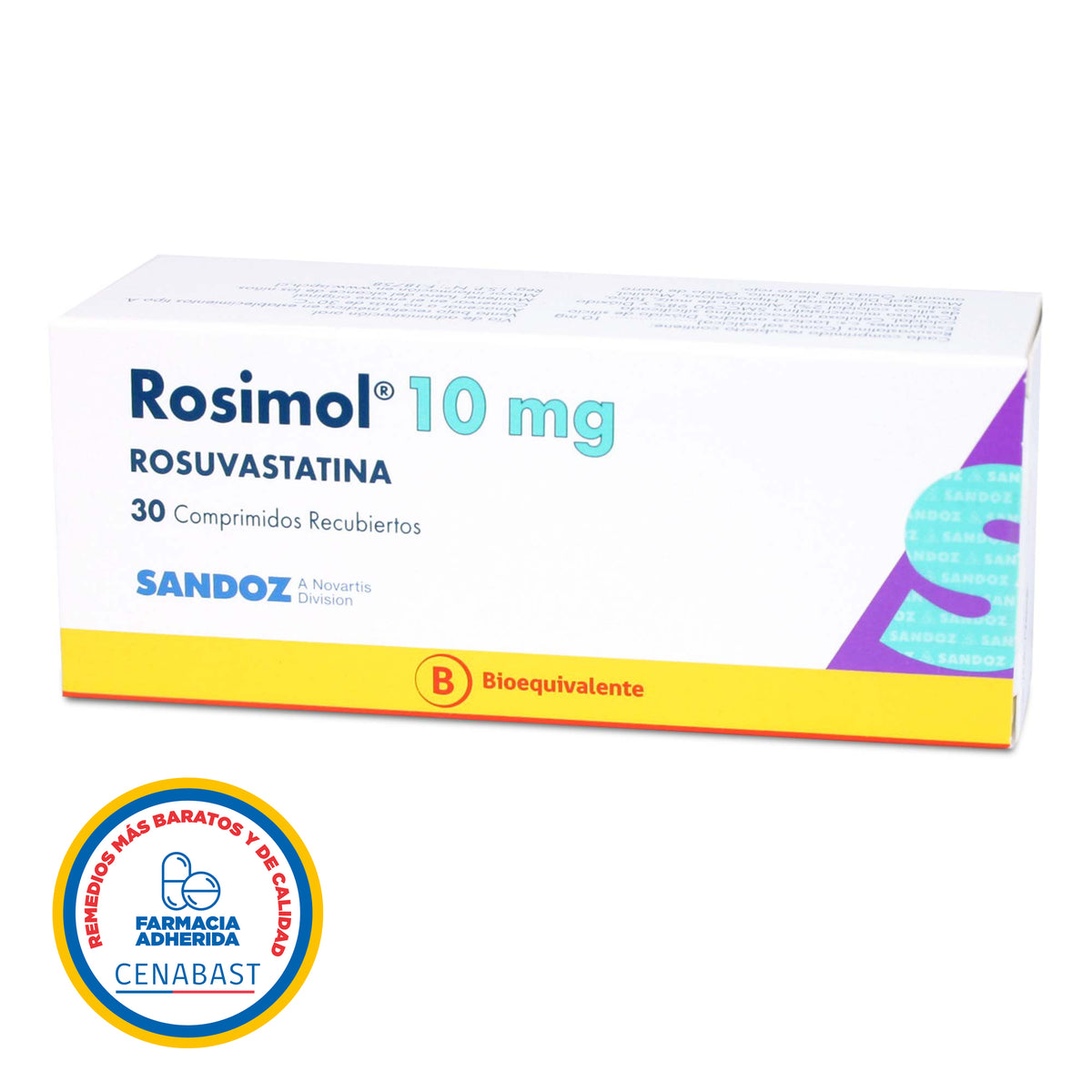 Rosimol Comprimidos Recubiertos 10mg Producto Cenabast