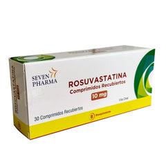 Rosuvastatina Comprimidos Recubiertos 10mg