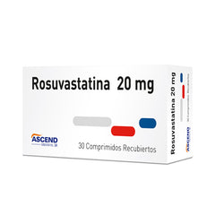 Rosuvastatina Comprimidos Recubiertos 20mg