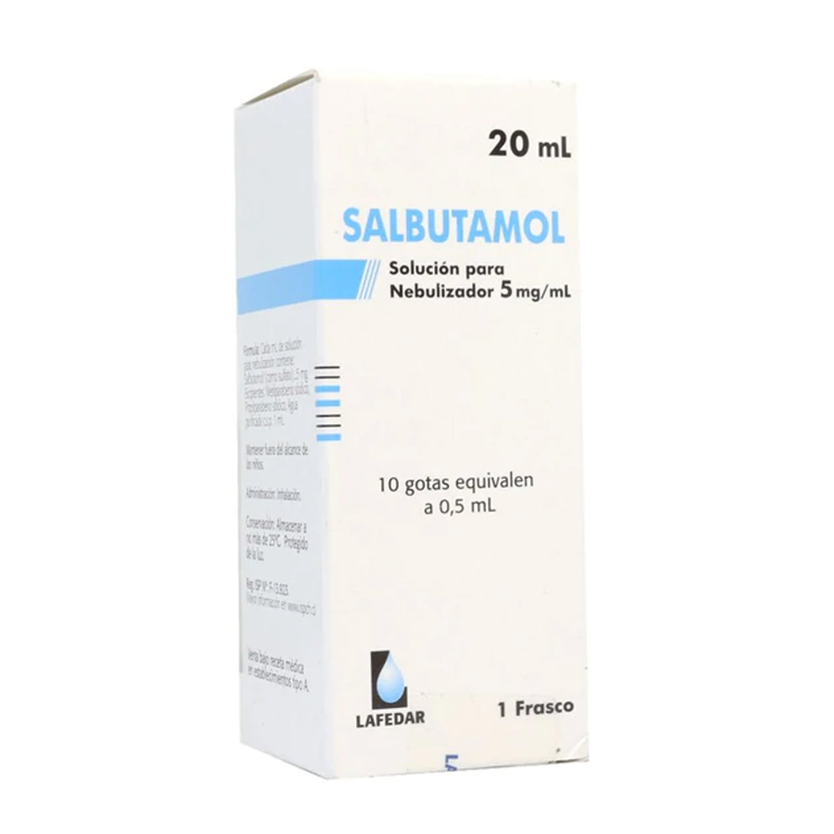 Salbutamol Solución para Nebulización 5mg/ml