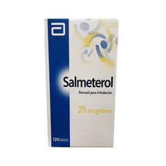 Salmeterol Aerosol para Inhalación 25mcg