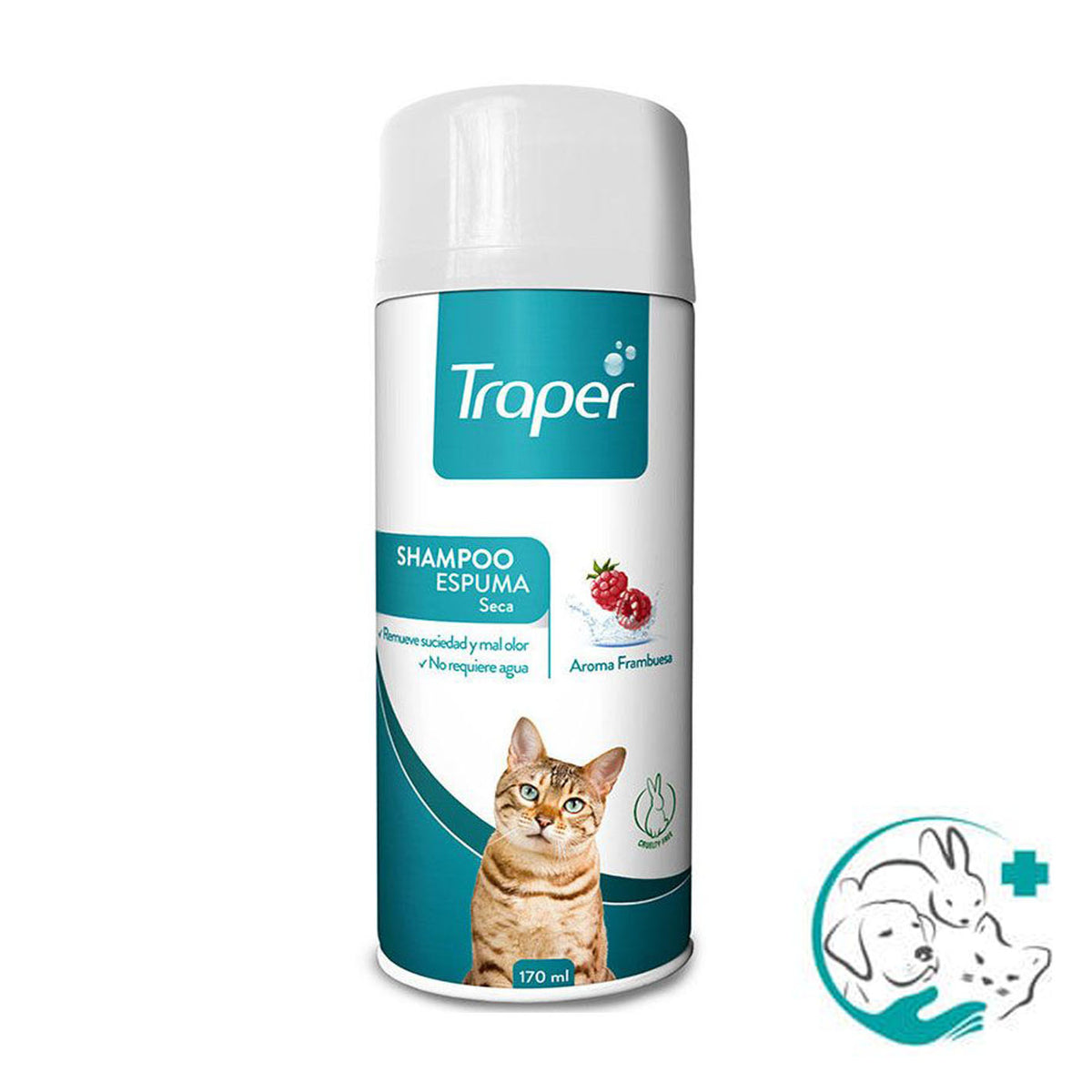Traper Shampoo Espuma Seca Gato