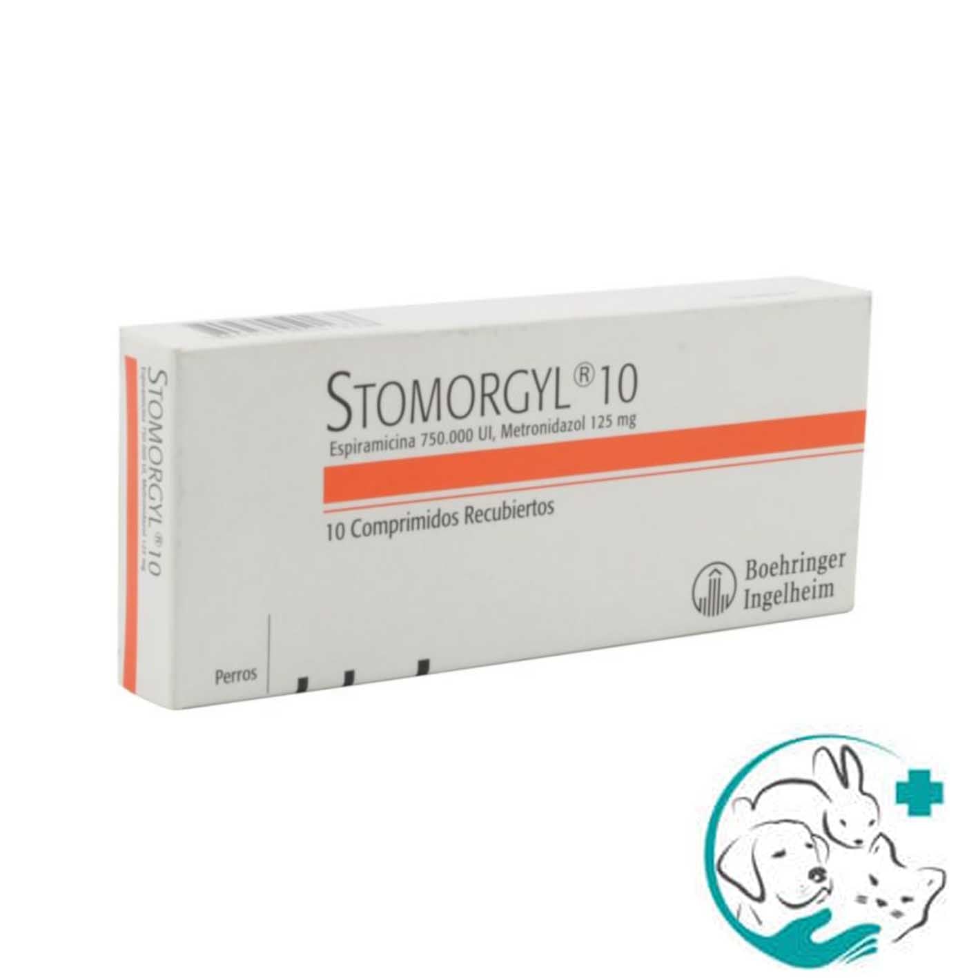 Stomorgyl 10 Comprimidos Recubiertos