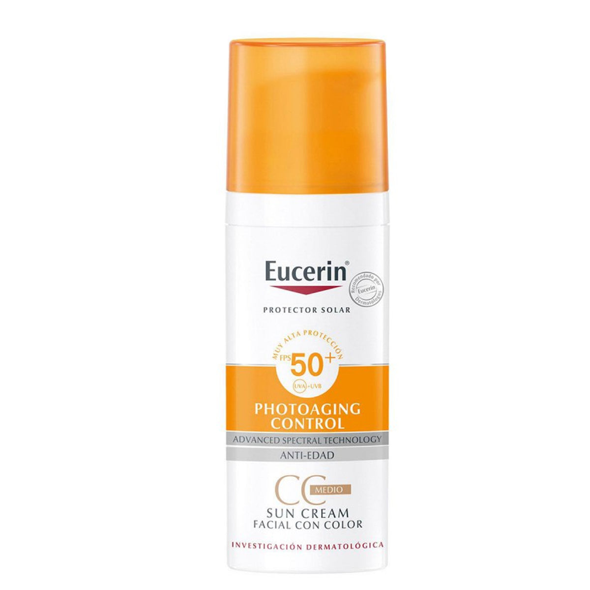 Eucerin Sun Cream con Color FPS 50+