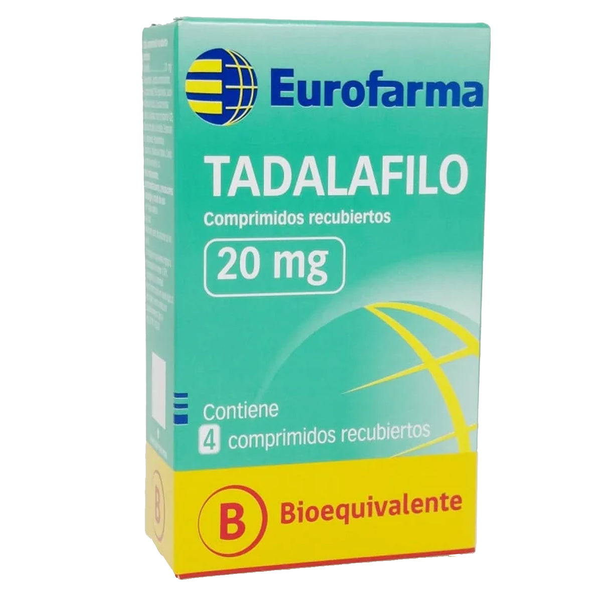 Tadalafilo Comprimidos Recubiertos 20mg