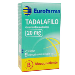 Tadalafilo Comprimidos Recubiertos 20mg