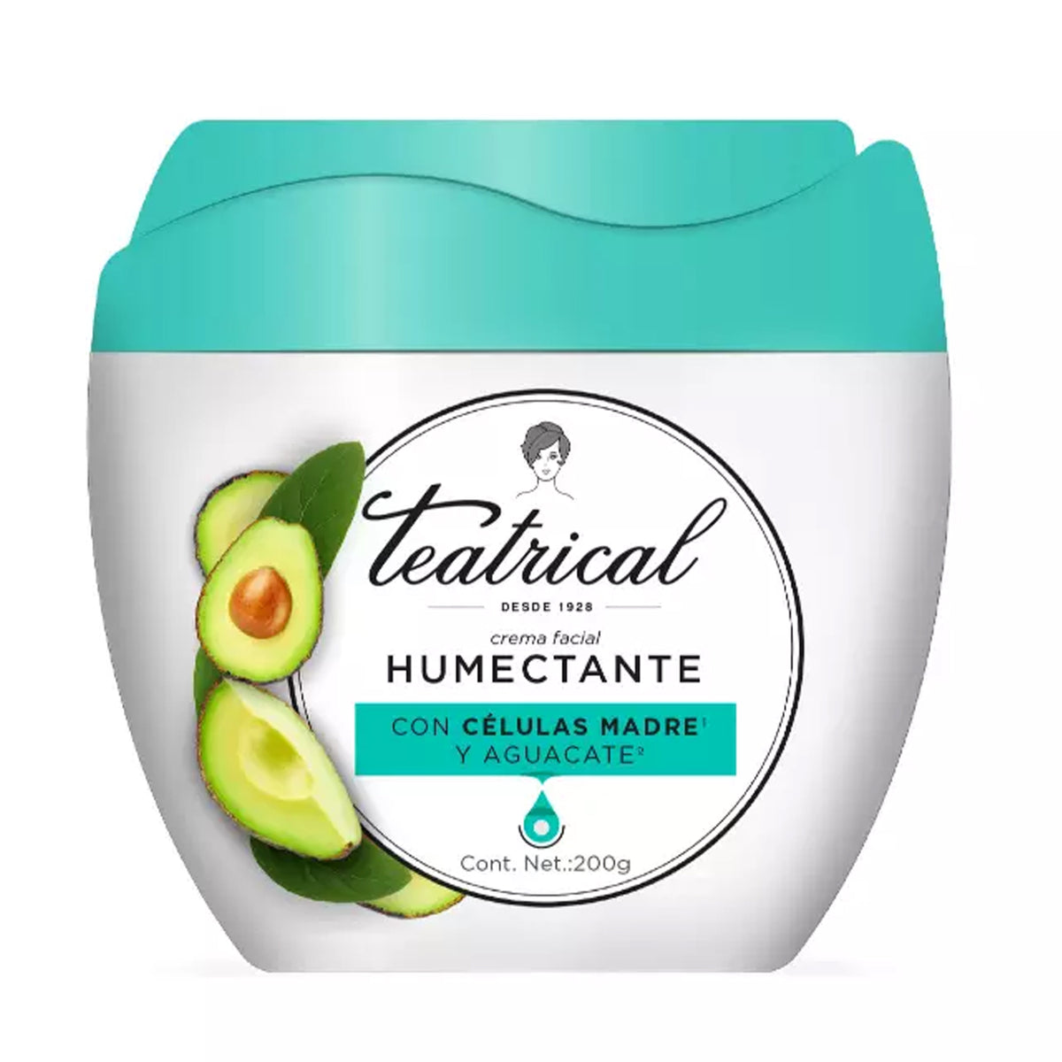 Teatrical Crema Facial Humectante 200g