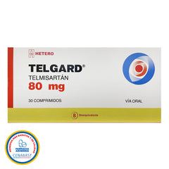 Telgard Comprimidos 80mg Producto Cenabast