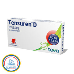 Tensuren D Comprimidos 80/12,5mg Producto Cenabast