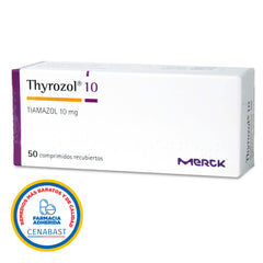 Thyrozol Comprimidos Recubiertos 10mg Producto Cenabast