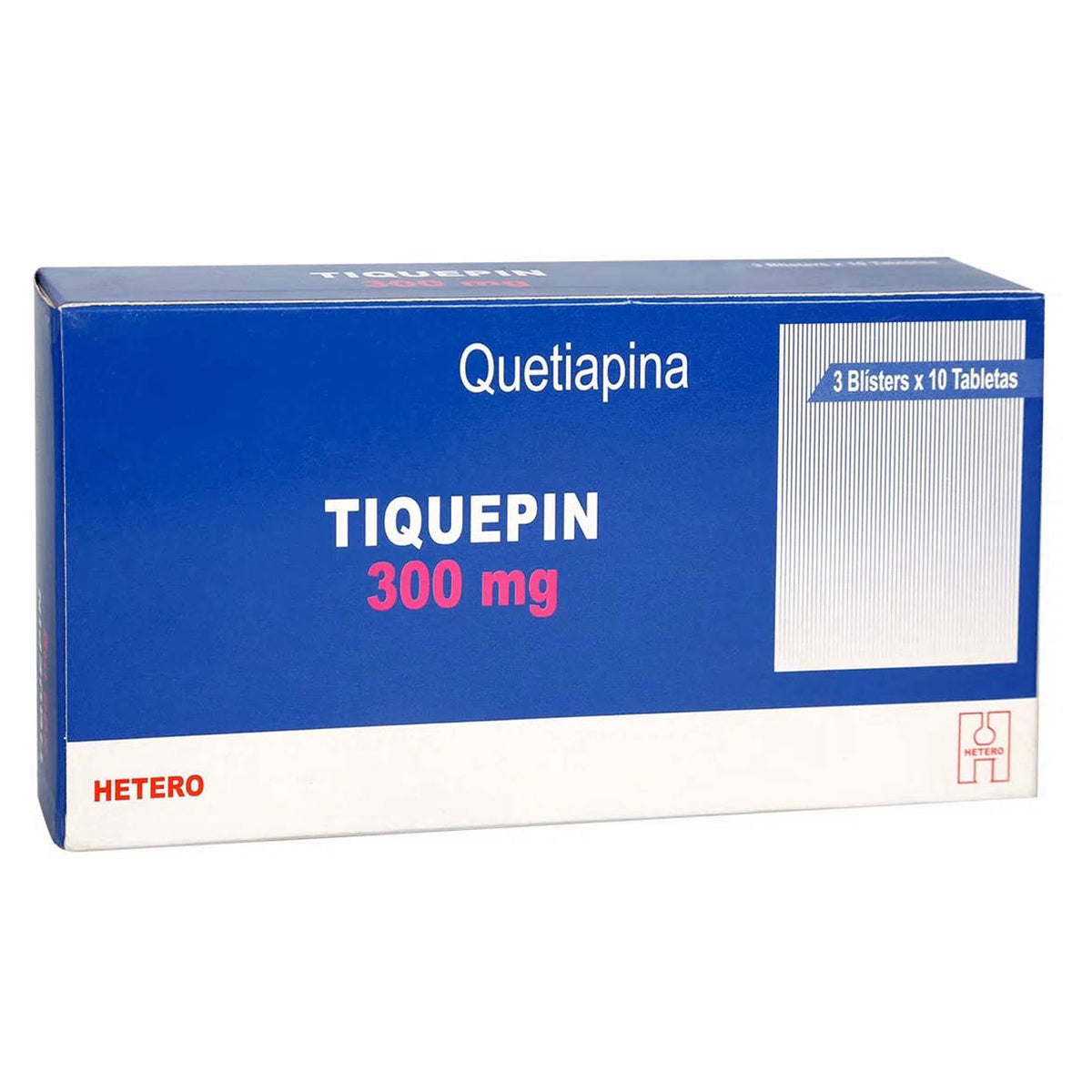 Tiquepin Comprimidos Recubiertos 300mg