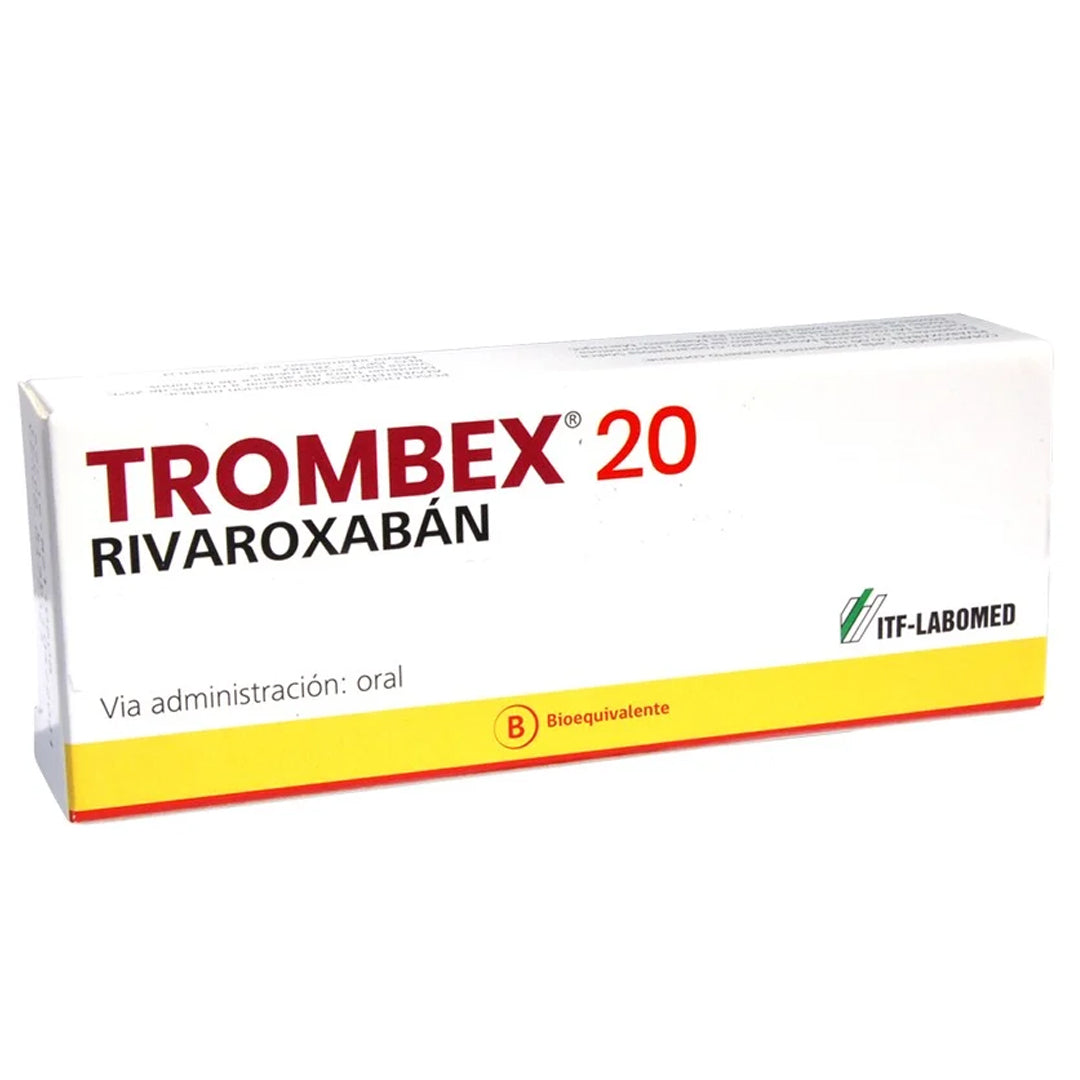 Trombex Comprimidos Recubiertos 20mg