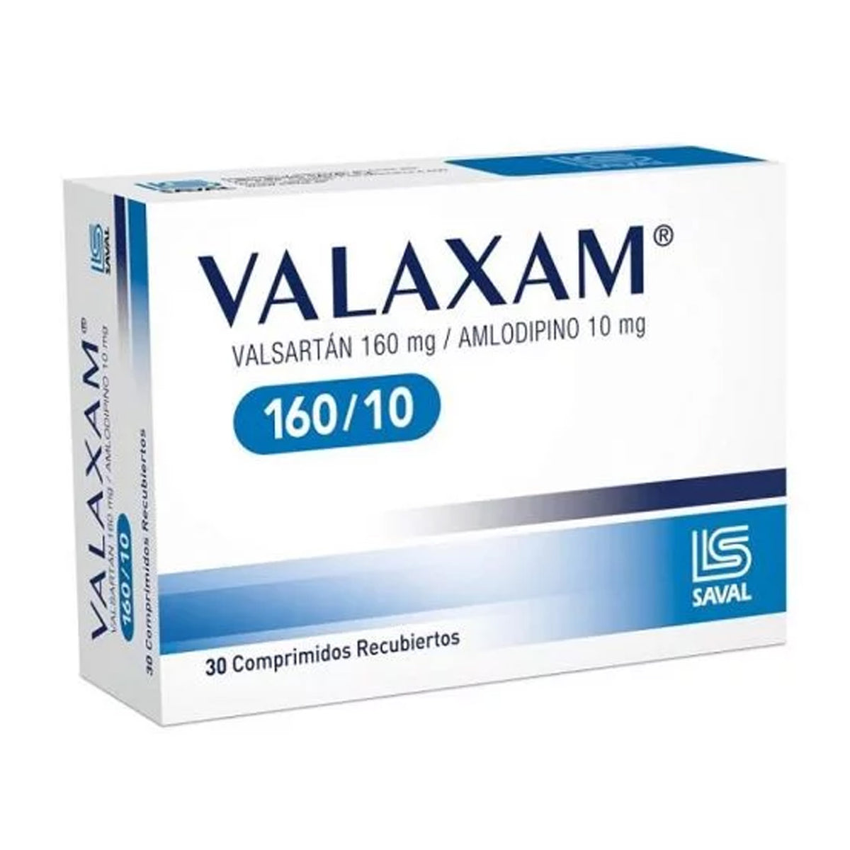 Valaxam Comprimidos Recubiertos 160/10