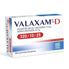 Valaxam-D Comprimidos Recubiertos 320/10/25